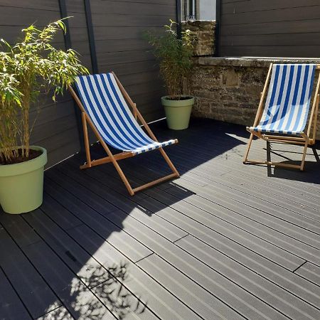 Apartamento Rez Du Dossen Morlaix Exterior foto
