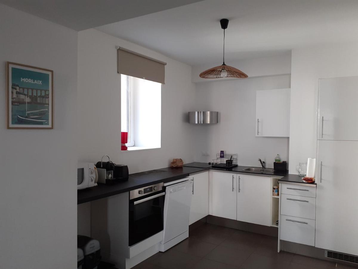 Apartamento Rez Du Dossen Morlaix Exterior foto